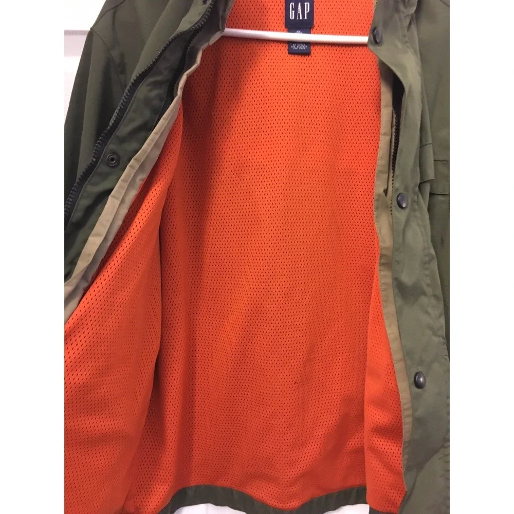 Gap Kids Boys XL Fall Spring Jacket Full Zip Mesh Lined Windbreaker